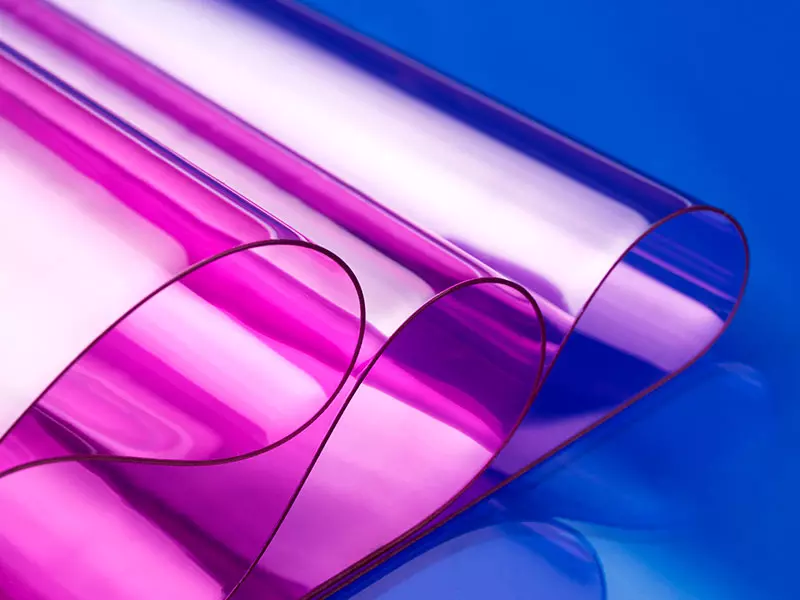Transparan Şeffaf Renkli PVC